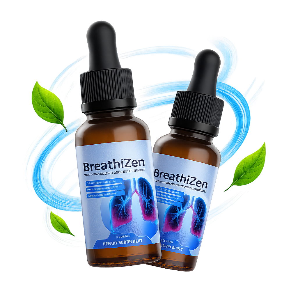 Breathizen official respiratory spray bottle