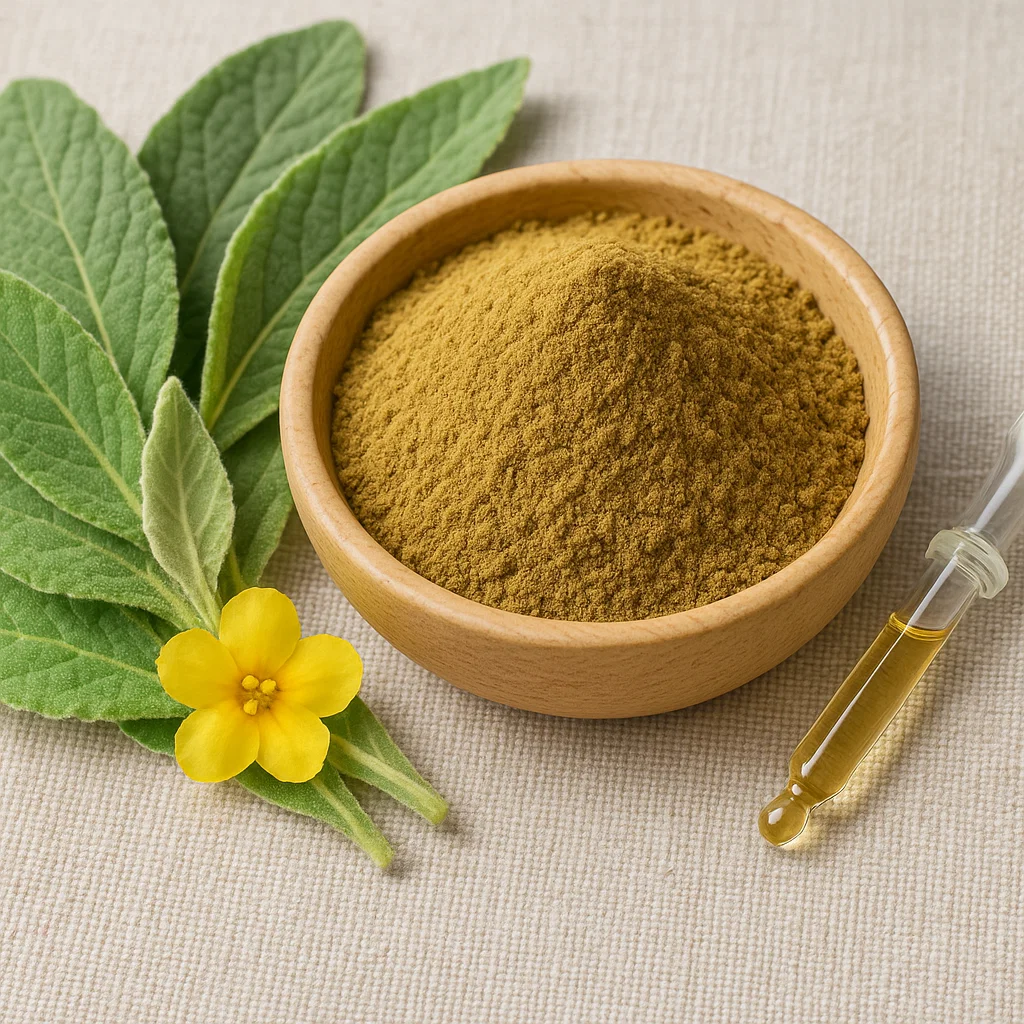 Mullein leaves and concentrated extract in the Breathizen formula