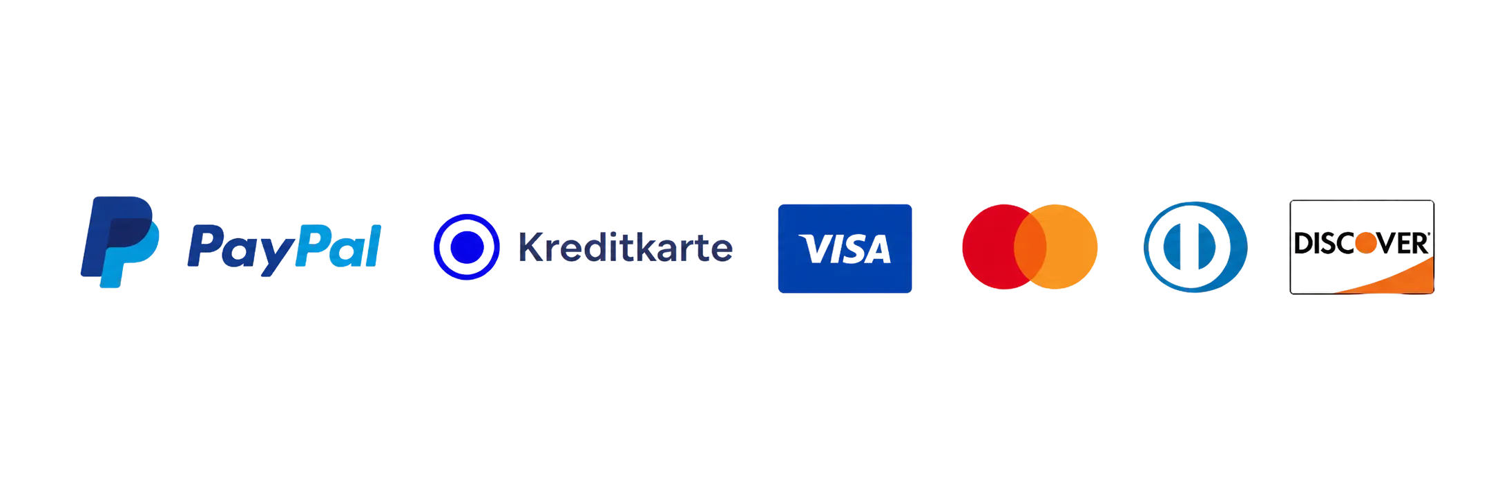 Accepted payment methods for Breathizen official checkout