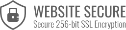 Website secure and protected checkout reminder